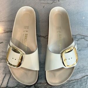 Like new Birkenstock Madrid Big Buckle Slide Sandal